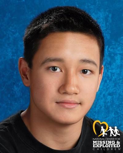 Age progression sketch showing what Eitan Blasingame may look like today at 19 years old